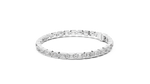 Load image into Gallery viewer, Sophisticated Art Deco Inspired Bezel Set Emerald Diamond Line Bracelet - AJBR1009