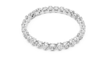 Load image into Gallery viewer, Sophisticated Bezel Set Oval Diamond Eternity Line Bracelet - AJBR1013