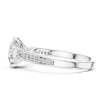 Load image into Gallery viewer, Round Brilliant Centerpiece with Six Prong Crown Engagement Ring - AJR1009