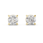 Load image into Gallery viewer, Round Cut Solitaire Stud Earrings - AJER1007
