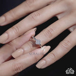 Load and play video in Gallery viewer, Round Solitaire Diamond Ring (Classic) - Lab Grown