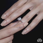 Load and play video in Gallery viewer, Pear &amp; Radiant Two Stone Diamond Ring - Lab Grown