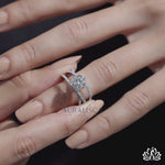 Load and play video in Gallery viewer, Round Multi Band Diamond Ring - Lab Grown