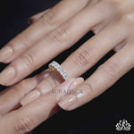 Load and play video in Gallery viewer, Radiant Eternity Diamond Ring - Lab Grown