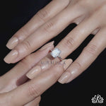 Load and play video in Gallery viewer, Emerald Stone Diamond Ring - Lab Grown