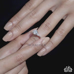 Load and play video in Gallery viewer, Round Three Stone Diamond Ring -  Lab Grown